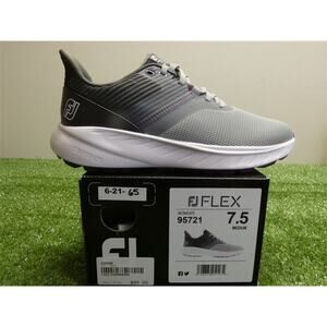FootJoy Flex Womens Ladies Golf Shoes Size 7.5 M Grey #95721 NEW
